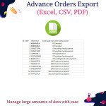 Export Order History