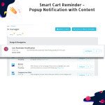 Popup cart reminders PrestaShop