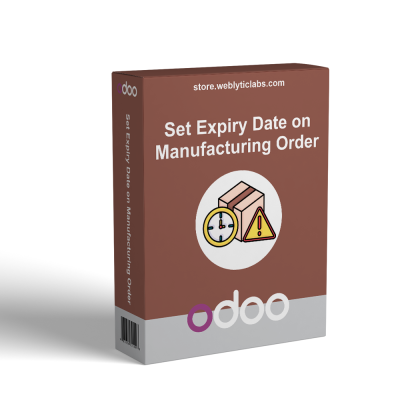 Set Expiry Date on Manufacturing Order