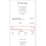 POS Bank Cheque Details