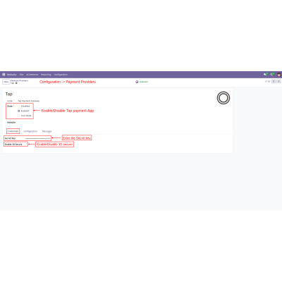 Tap Payment Provider with Refund