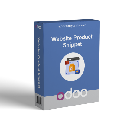 Odoo Website Product Snippet