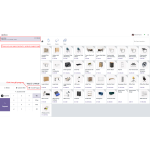 Click the Free Gift Program button and select a parent product to take advantage of the free gift offer.