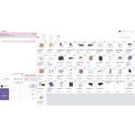 Select any one child product for the cart program type on the POS screen.