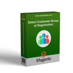 Select Customer Group at Registration Extension for Magento 2