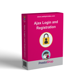 Prestashop Ajax Login and Registration Module