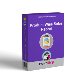 Prestashop Product Wise Sales Report Module