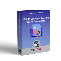 Prestashop Delete Customers Account - GDPR Compliance Module
