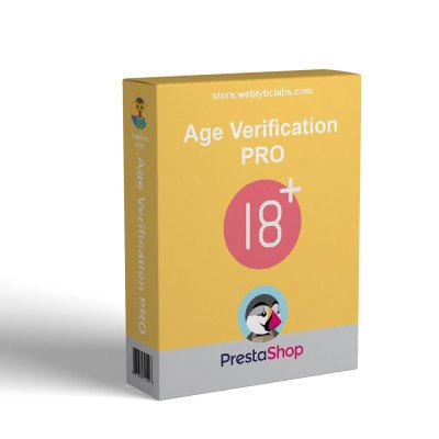 PrestaShop Adult Products & Content - Verify 18+ Age