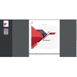 Show the logo, date, and cover image on the PDF's first page.