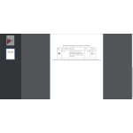 Show header text, selected categories, and product details with image, name, description, price, attributes, and footer text.