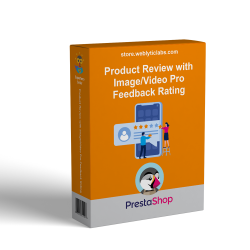 Prestashop Product review with image/video Pro Feedback ratings Module