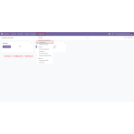 Go to Inventory and Configuration, then choose Warehouse to view and update settings.