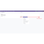 Press the arrow icon to move forward.