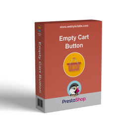 Prestashop Empty Cart Button - Remove all Products with One click Module