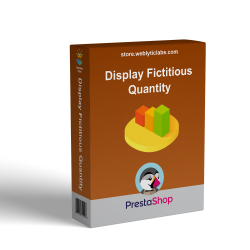 Prestashop Display fictitious quantity in stock & recent viewers Module