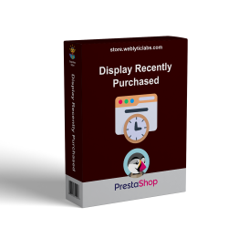Prestashop Display Recently Purchased Products Popup Notification Module