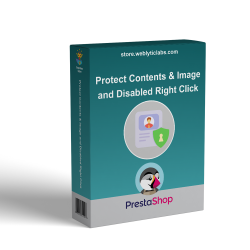 Prestashop Protect Contents & Images And Disabled Right Click Module