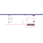 The quote button is unavailable because the required minimum amount hasn't been reached.