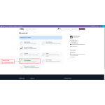 Click the cart quotation tab to display the available information.