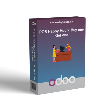 Odoo POS Happy Hour - Buy one Get one