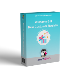 Prestashop Welcome Gift - New Customer Register Module