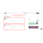 Customers can upload the file during checkout.