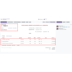 The purchase order was successfully created for the same vendor.