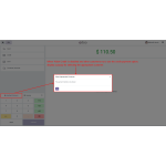 If 'Allow Credit' is disabled and another customer attempts to use credit payment, display a popup to select a valid customer.