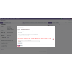 Upon clicking 'Send by Email,' a popup shows; click the send button to dispatch the email.