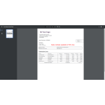 The sales estimate is available for viewing as a PDF.