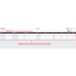 Display the selected customer's name in the search bar for easy identification along with the paid order list.