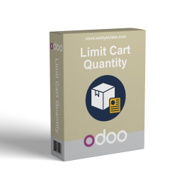 Odoo Limit Cart Quantity App from weblyticlabs