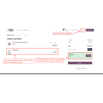 Custom fee rules by customers are successfully applied, keeping the required option visible.