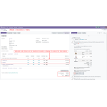 Navigate to view custom fee details in the backend under Orders.