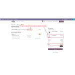 The country-based custom fee rule has been applied successfully.