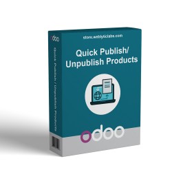Odoo Quick Publish/Unpublish Products App