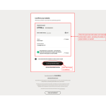 Click to complete the direct debit setup.