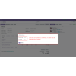 After the sale quotation is confirmed, the admin has the option to add additional fees as needed.