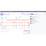 Fees auto-update the total amount.