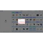 An invalid popup appears when a payout amount is too high; the employee to correct it.