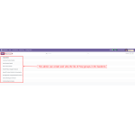 In the backend, the admin creates and views FAQ groups.
