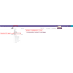 Select FAQs to manage your FAQ list.