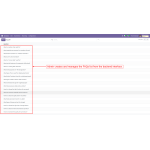 In the backend, the admin can add, edit, and organize FAQs. This helps maintain an up-to-date.