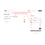 Based on the selected country, the required fee is automatically added to the product.