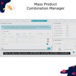 Mass Product Combination Manager for PrestaShop
