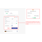 Enter cardholder name, card number, expiry date, and CVC, then verify details before completing payment.