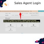 Sales Agent Login as Customer – Frontend Access