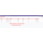 Access payment settings to view all transaction records and their statuses for easy monitoring.