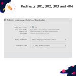 SEO Redirects: 301, 302, 303 & 404 Manager